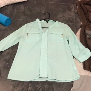 Teal dress shirt